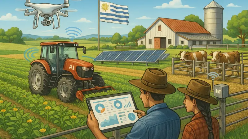 Agtech 4.0 en Uruguay: Cómo los Agentes de IA Impulsan la Producción Agropecuaria Sostenible