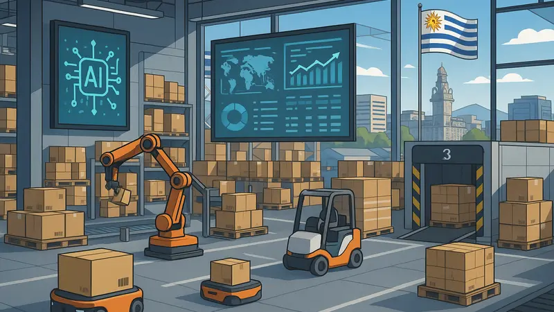 Cadena de Suministro 4.0 en Uruguay: Cómo los Agentes de IA Reducen Costos Logísticos y Mejoran la Visibilidad de Punta a Punta