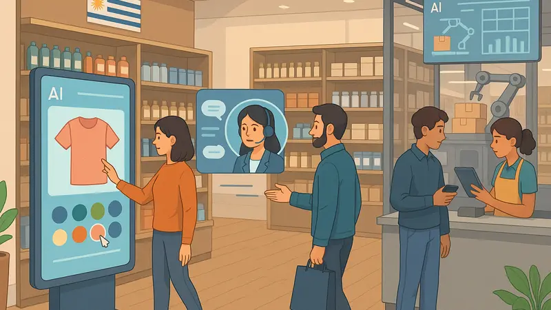 Cómo la Inteligencia Artificial Mejora la Experiencia del Cliente en el Sector Retail en Uruguay