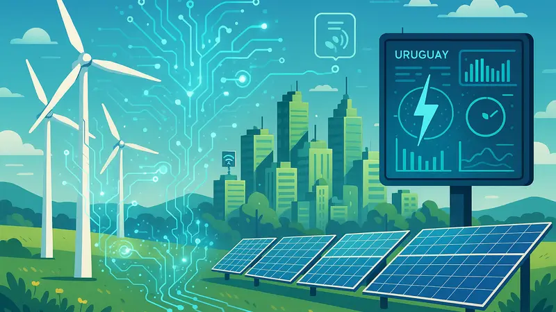 Energía 4.0 en Uruguay: Agentes de IA para Redes Eléctricas Inteligentes, Renovables y Eficiencia Energética