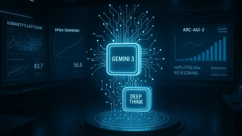 Google Gemini 3 y Gemini 3 Deep Think: Nuevos Benchmarks y Avances en Razonamiento Multimodal