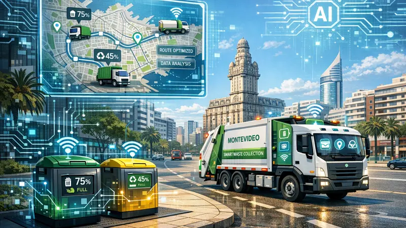Innovación en la Gestión de Residuos en Montevideo: La Sinergia de Sensores IoT e Inteligencia Artificial