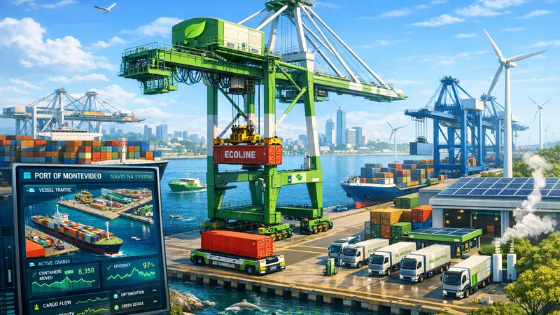 Innovación en Logística Portuaria: Transformación Tecnológica en el Puerto de Montevideo