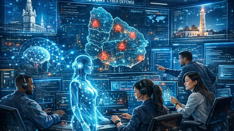Inteligencia Artificial en Ciberseguridad en Uruguay: Estrategias, Impacto y Desafíos Éticos