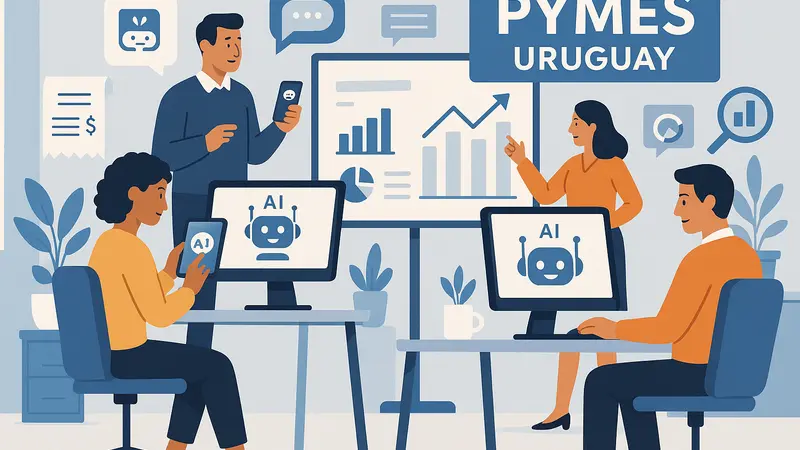 Inteligencia Artificial para PYMES en Uruguay: Cómo Empezar y Transformar Tu Negocio