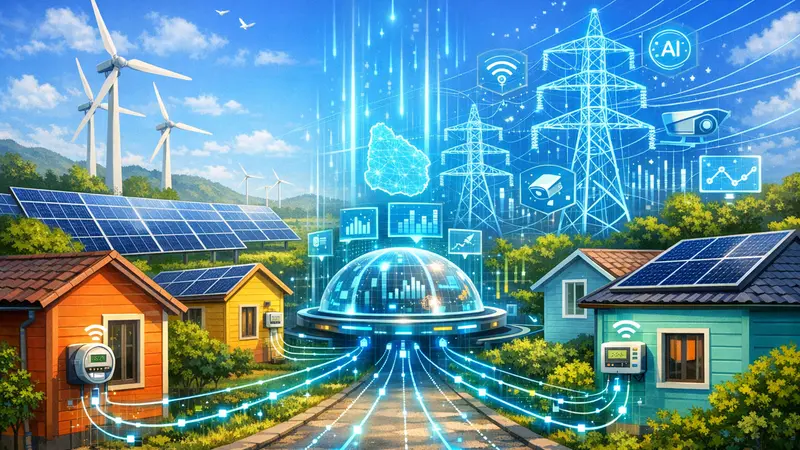 Inteligencia Artificial y Sostenibilidad: La Revolución de UTE en la Optimización de la Red Eléctrica de Uruguay