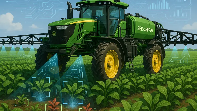 John Deere See & Spray: La Revolución de la Agricultura Sostenible con IA en 2025