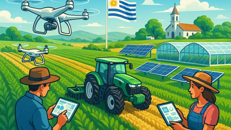 La Inteligencia Artificial Impulsa la Agricultura Uruguaya: Innovación, Retos y Perspectivas Futuras