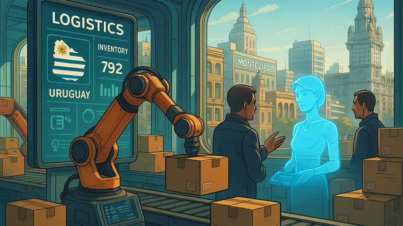 La Inteligencia Artificial impulsa la Logística y el Comercio Electrónico en Uruguay: El Camino hacia una mayor Eficiencia