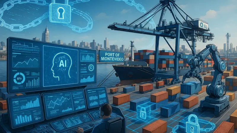 La Inteligencia Artificial Impulsa la Transformación Digital en el Puerto de Montevideo