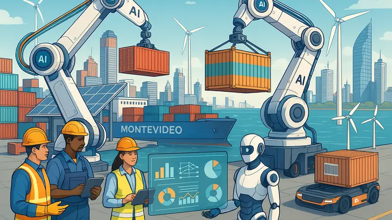 La Inteligencia Artificial Impulsa la Transformación Logística en el Puerto de Montevideo