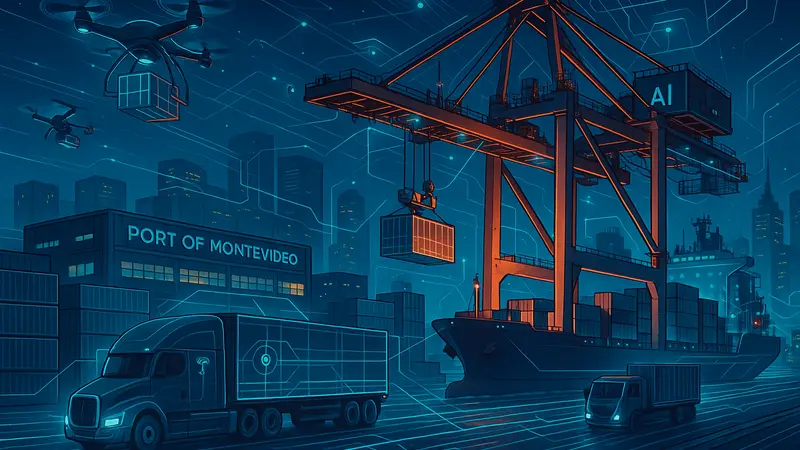 Logística 4.0 en Uruguay: Agentes de IA para Puertos, Depósitos y Última Milla
