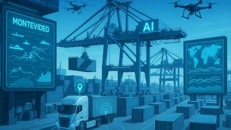 Logística 4.0 en Uruguay: Agentes de IA que Optimizarán Puertos, Rutas y Almacenes