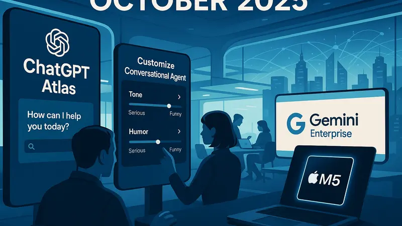 Octubre 2025: Principales Novedades en Inteligencia Artificial y Automatización