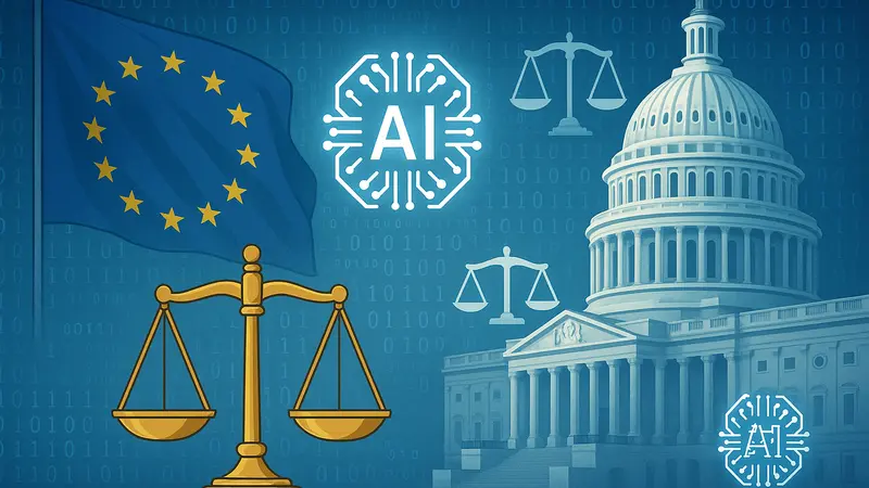 Regulación de la IA: Un Debate Global entre la UE y Estados Unidos y sus Repercusiones para el Sector Tecnológico