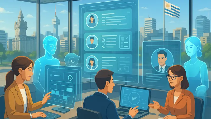 Revolucionando los Recursos Humanos en Uruguay: Agentes de IA para Reclutamiento, Onboarding y Experiencia del Empleado