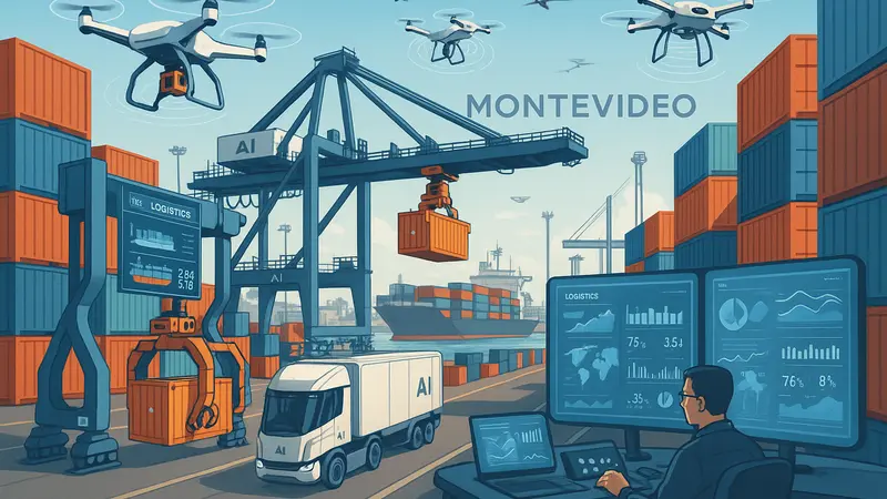 Transformación Digital en la Logística 4.0: Agentes de IA para Puertos y Cadenas de Suministro en Uruguay