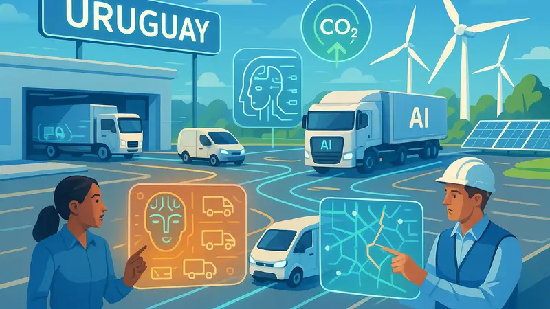 Transformando la Logística en Uruguay: Inteligencia Artificial para una Operación Más Verde, Eficiente y Socialmente Impactante