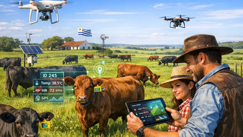 Trazabilidad Ganadera: Cómo la IA Está Revolucionando el Sector en Uruguay