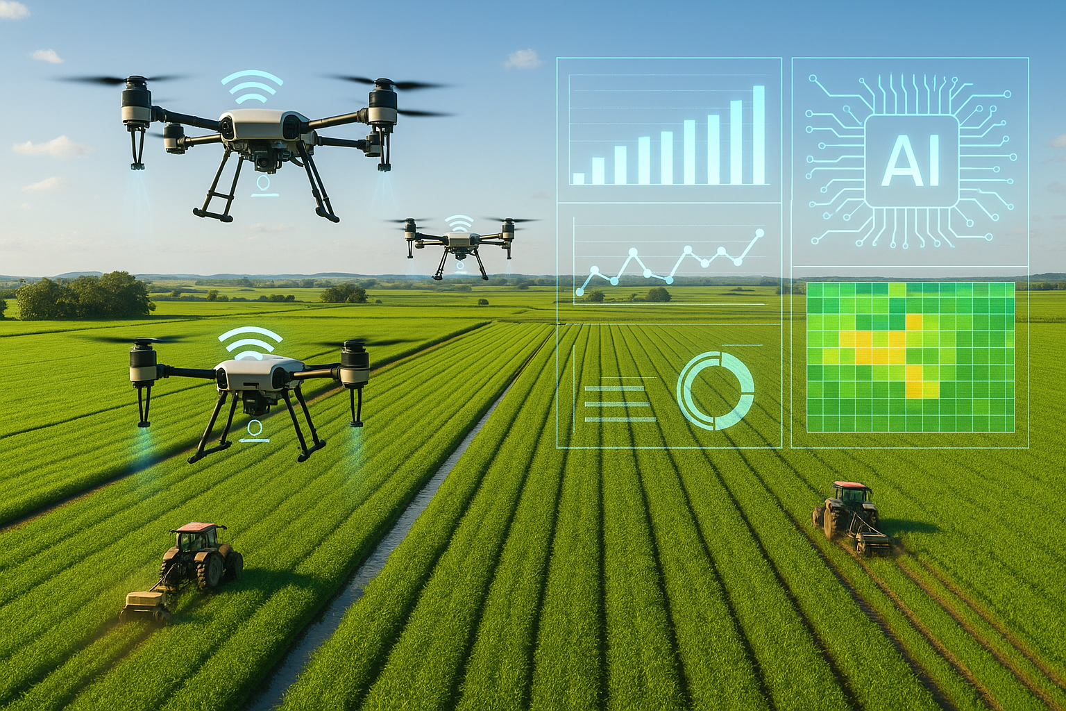 Agricultura de Precisión en Uruguay: La Revolución de la Inteligencia Artificial y los Drones