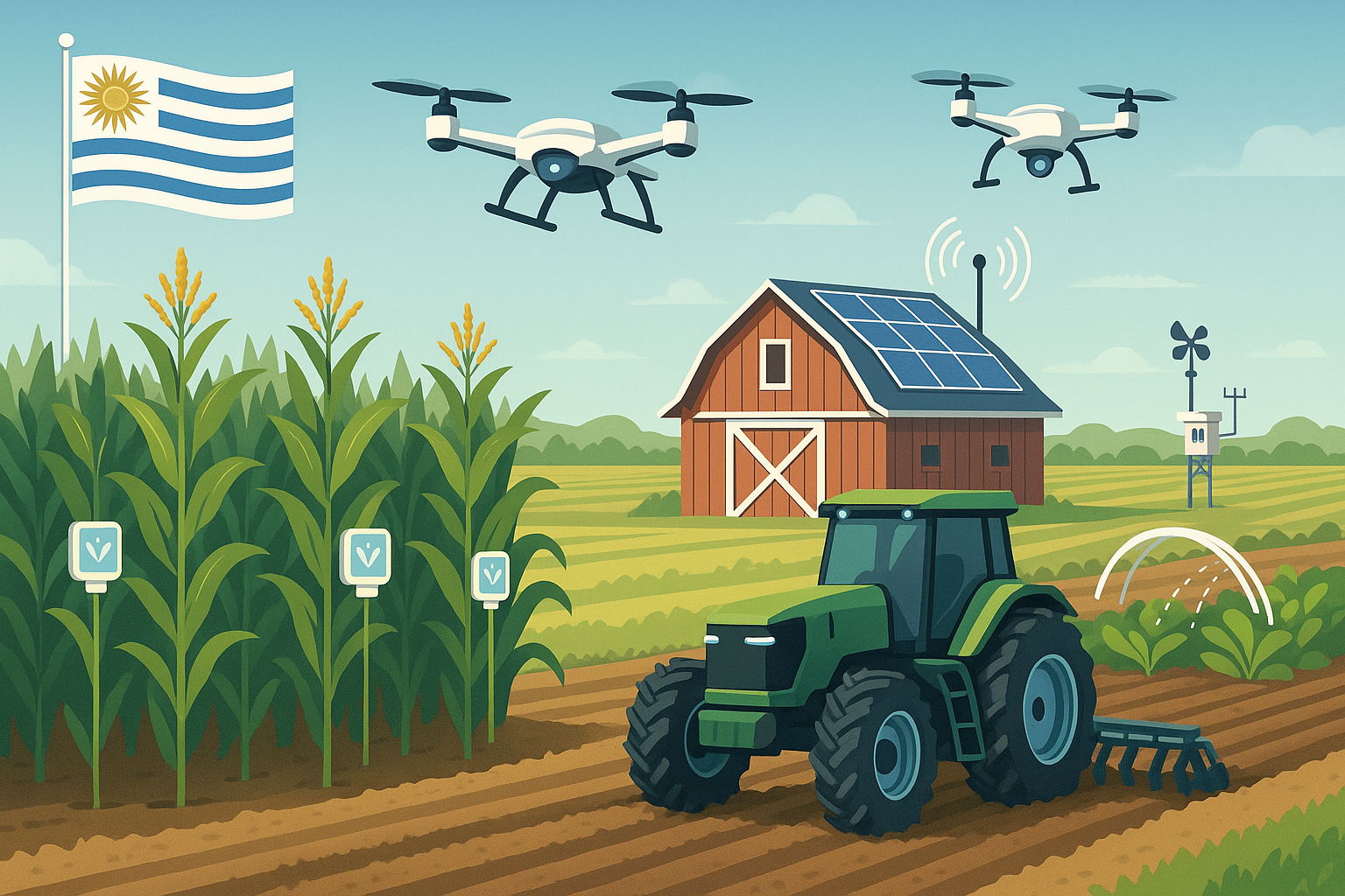 Agro 4.0 en Uruguay: Agentes de IA que Impulsan la Producción Agropecuaria Sostenible