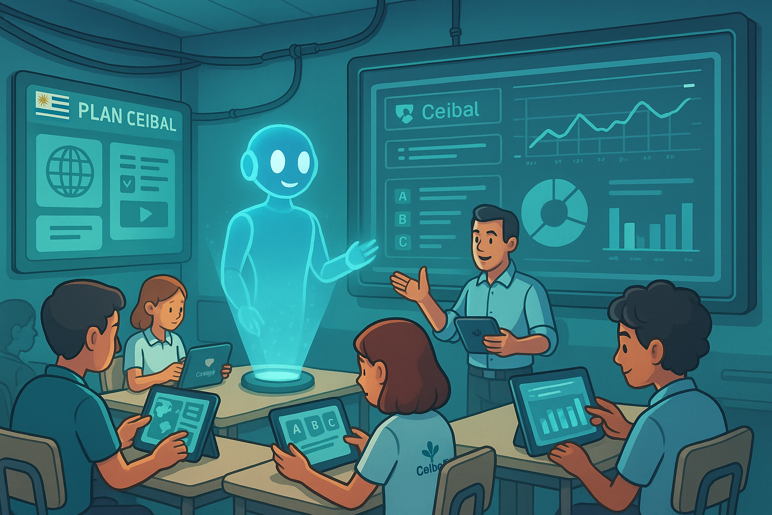 Aulas Inteligentes: Cómo los Agentes de IA Están Revolucionando la Educación Uruguaya