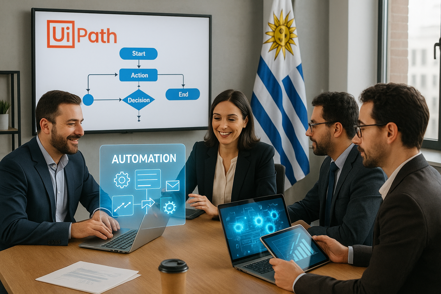 Automatización RPA con UiPath para PYMES en Uruguay: Un Cambio de Juego en Eficiencia y Rentabilidad