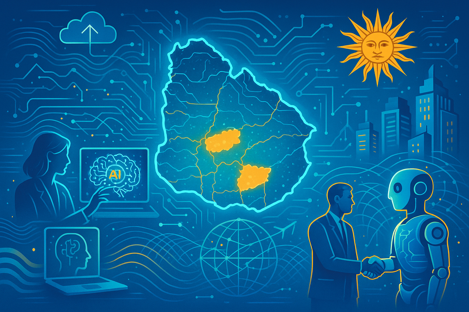 Avance Integral de la Inteligencia Artificial en Uruguay: Innovación, Regulación y Ética en Acción