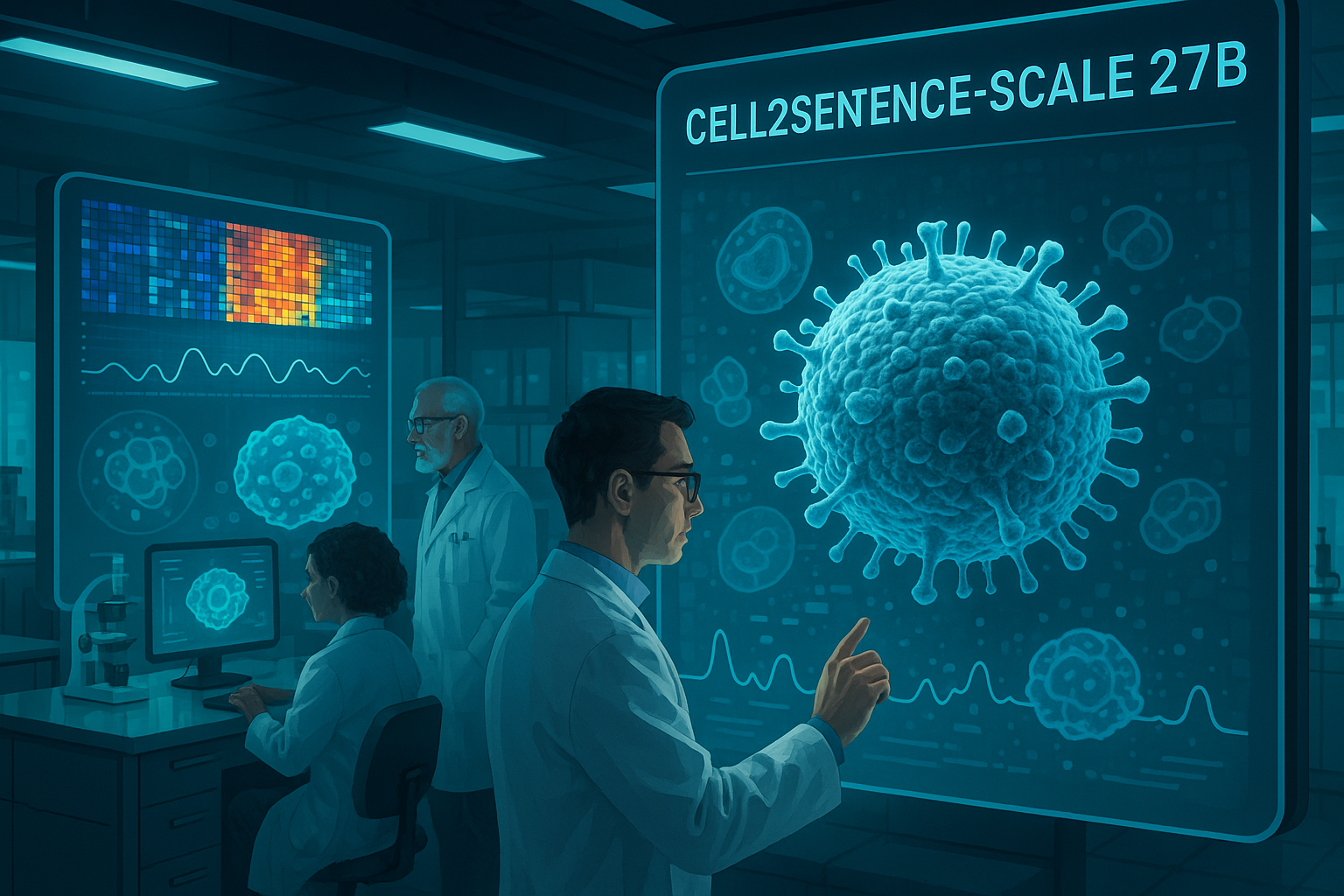 C2S-Scale 27B: Un Descubrimiento Prometedor en Oncología Asistido por IA