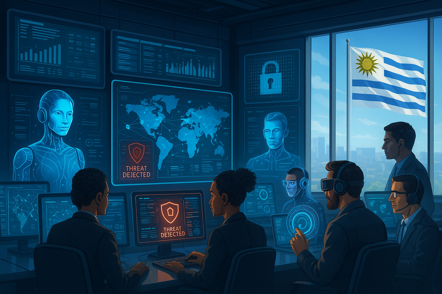 Ciberseguridad 360° en Uruguay: Cómo los Agentes de IA Refuerzan la Defensa y la Respuesta a Incidentes
