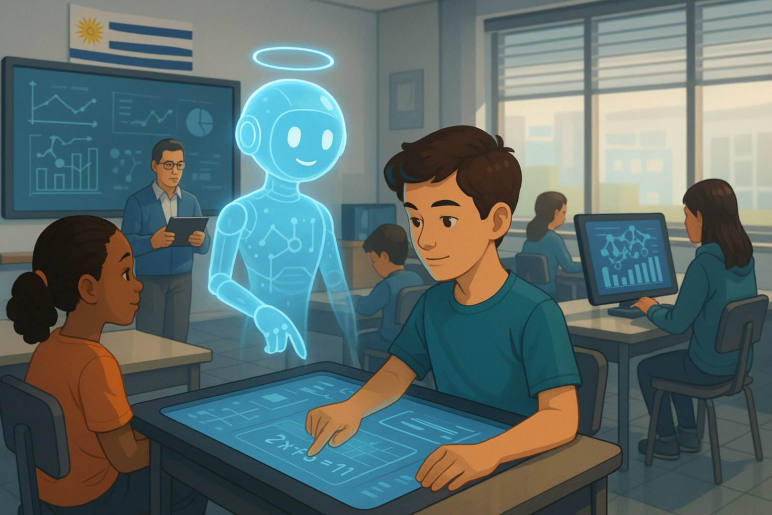 ¿Cómo puede la Inteligencia Artificial transformar la educación en Uruguay?