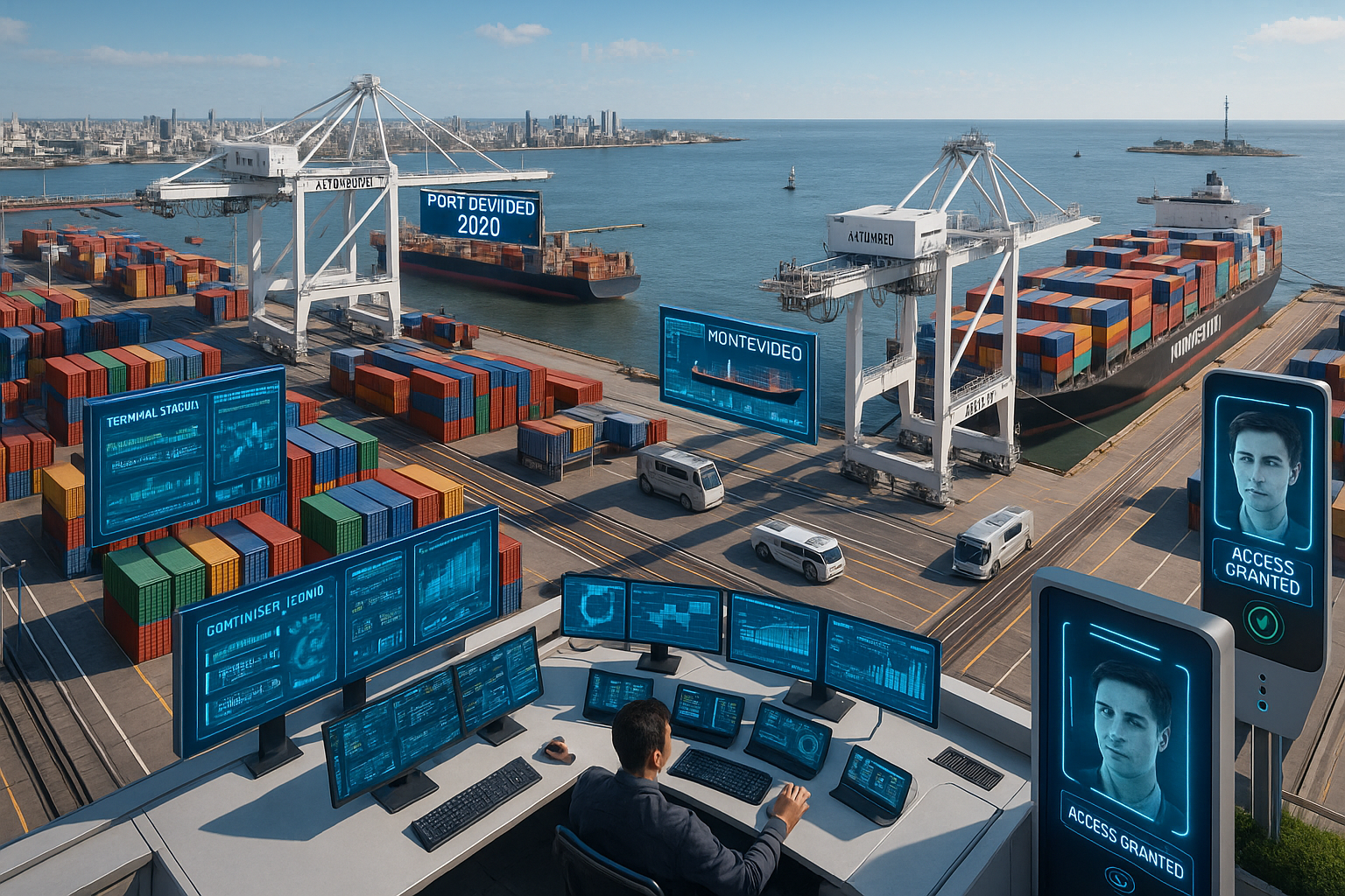 El Impacto de la Inteligencia Artificial en el Puerto de Montevideo: Innovación y Retos en 2025