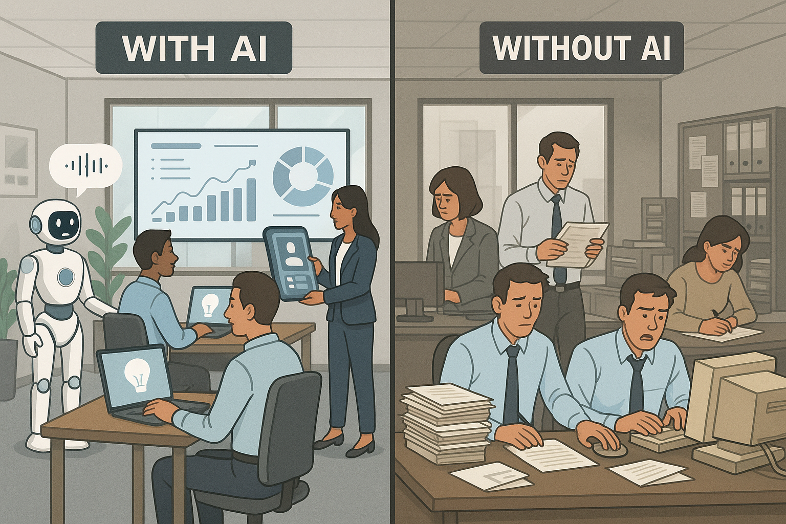 Empresas con IA vs. Empresas sin IA: ¿Cómo Cambia el Juego para las Pymes Uruguayas?