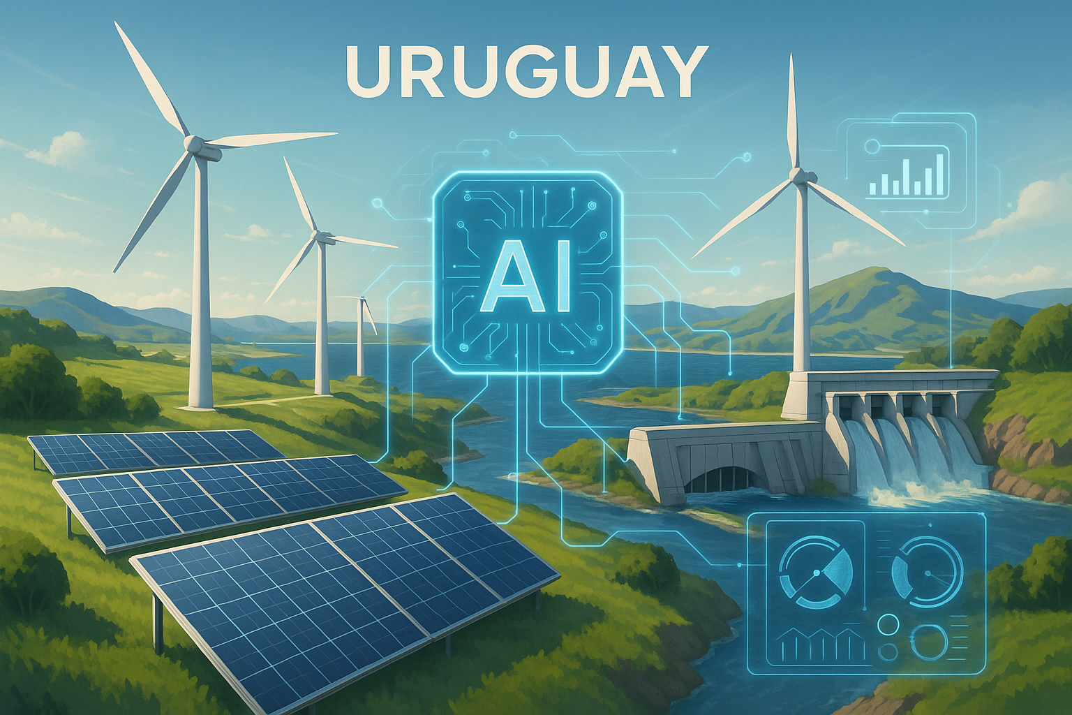 Energía Renovable Inteligente: Cómo los Agentes de IA Impulsan la Red Eléctrica Uruguaya