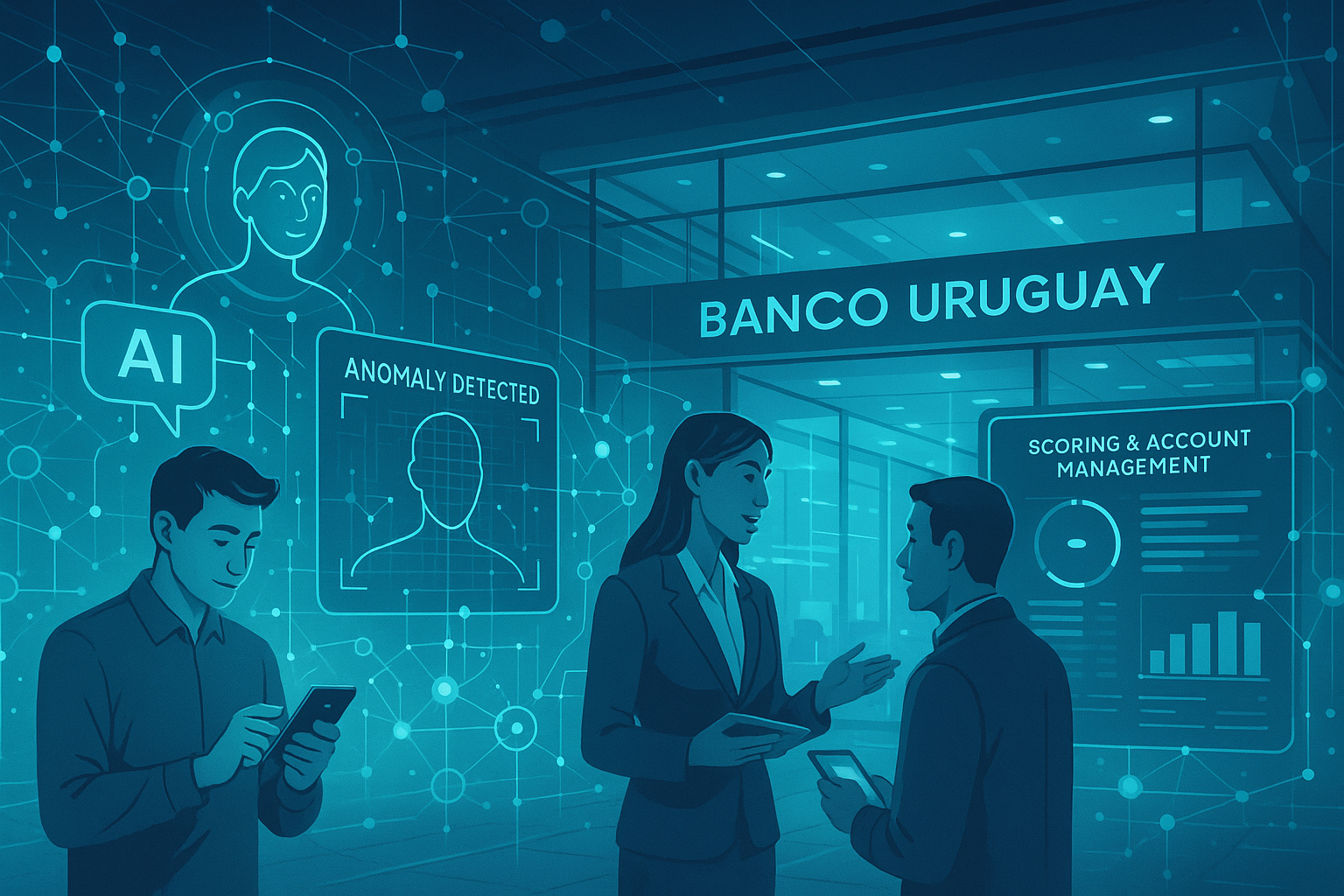 Fintech & Banca 4.0 en Uruguay: Agentes de IA para Prevención de Fraude, Scoring y Atención Omnicanal