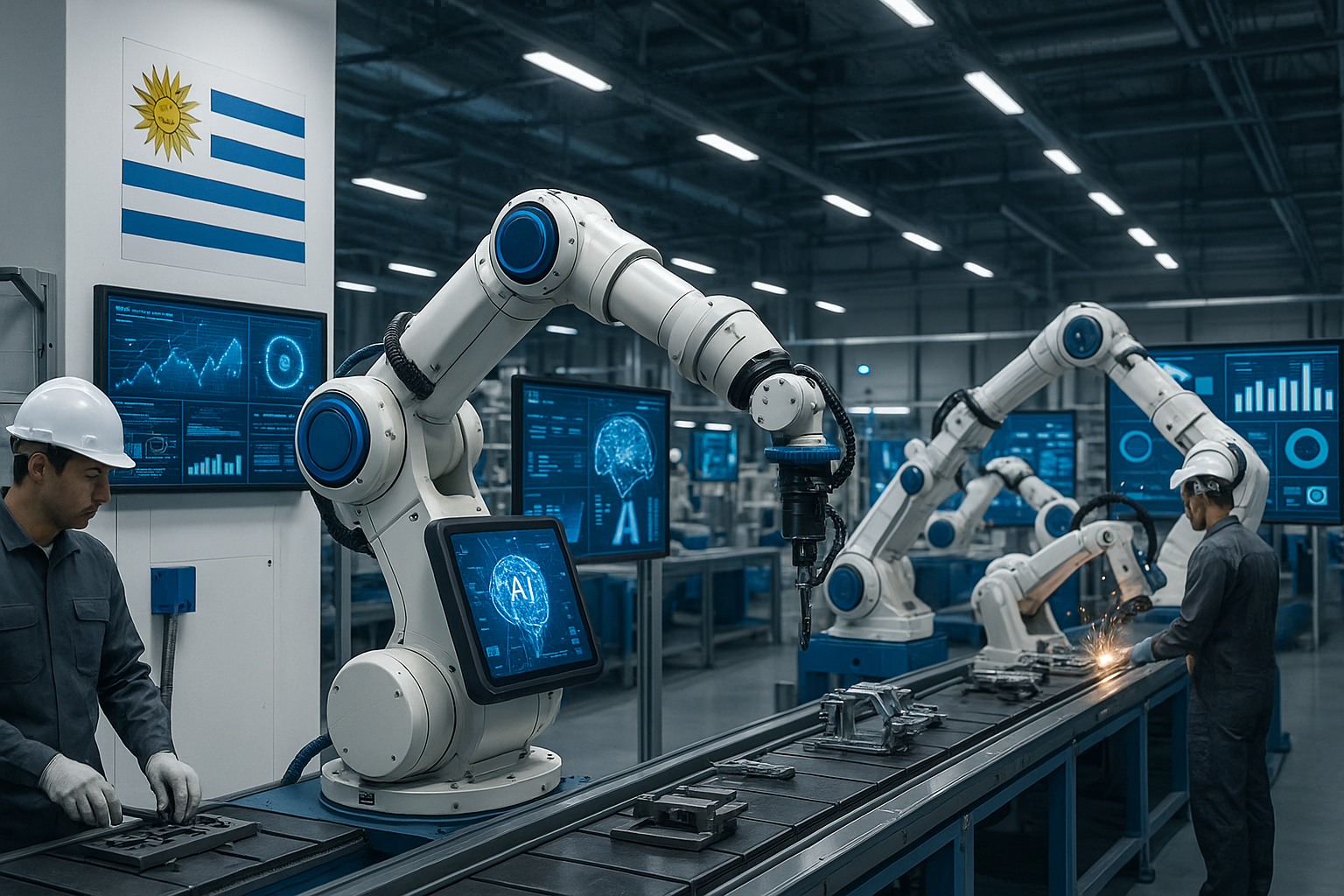 Industria 4.0 en Uruguay: Agentes de IA que Empoderan a las PYMES Manufactureras