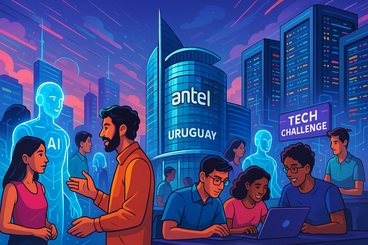 Inteligencia Artificial e Innovación en el Sector de Telecomunicaciones en Uruguay: El Liderazgo Transformador de Antel