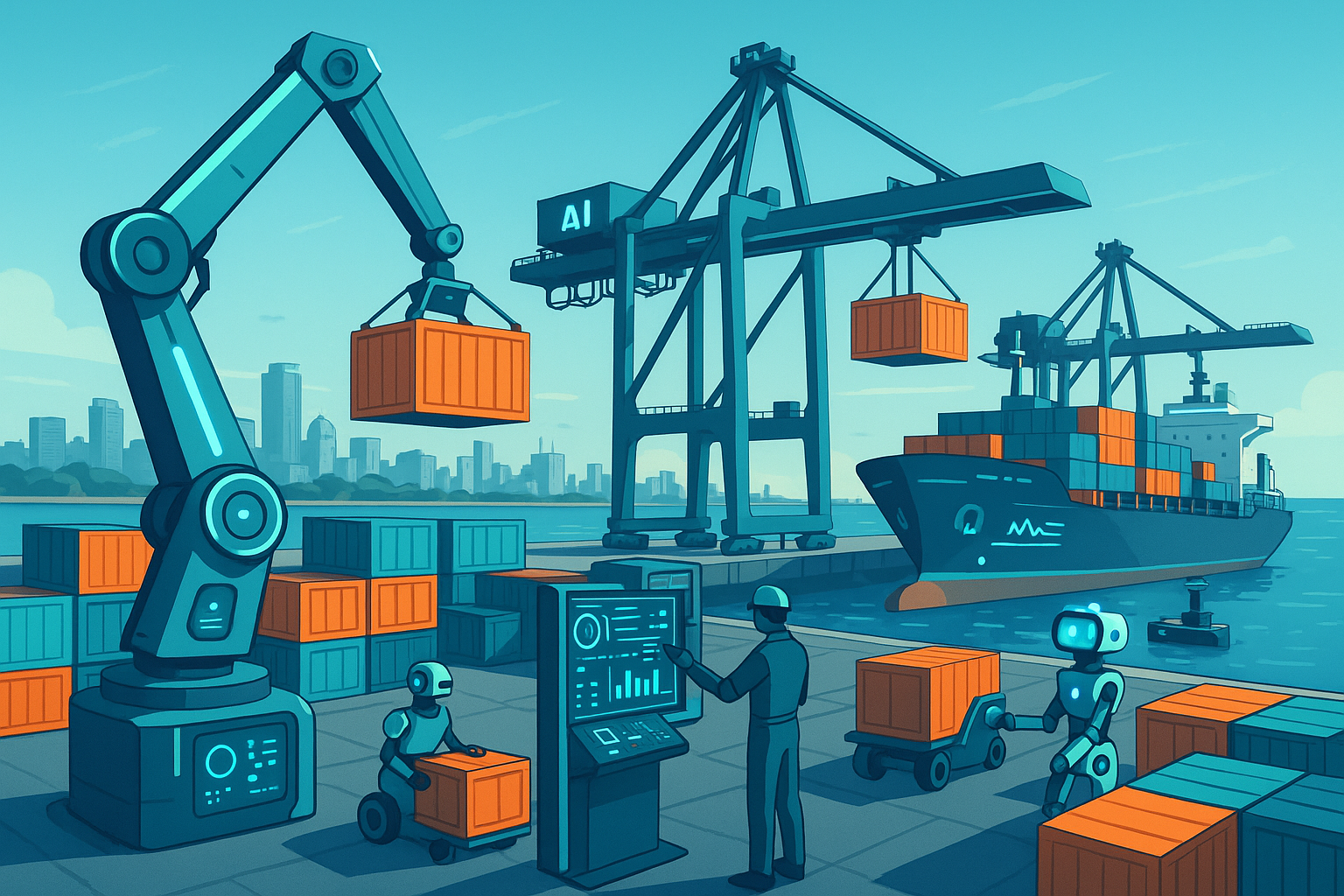 Inteligencia Artificial en la Gestión Portuaria: Impulsando la Eficiencia en el Puerto de Montevideo