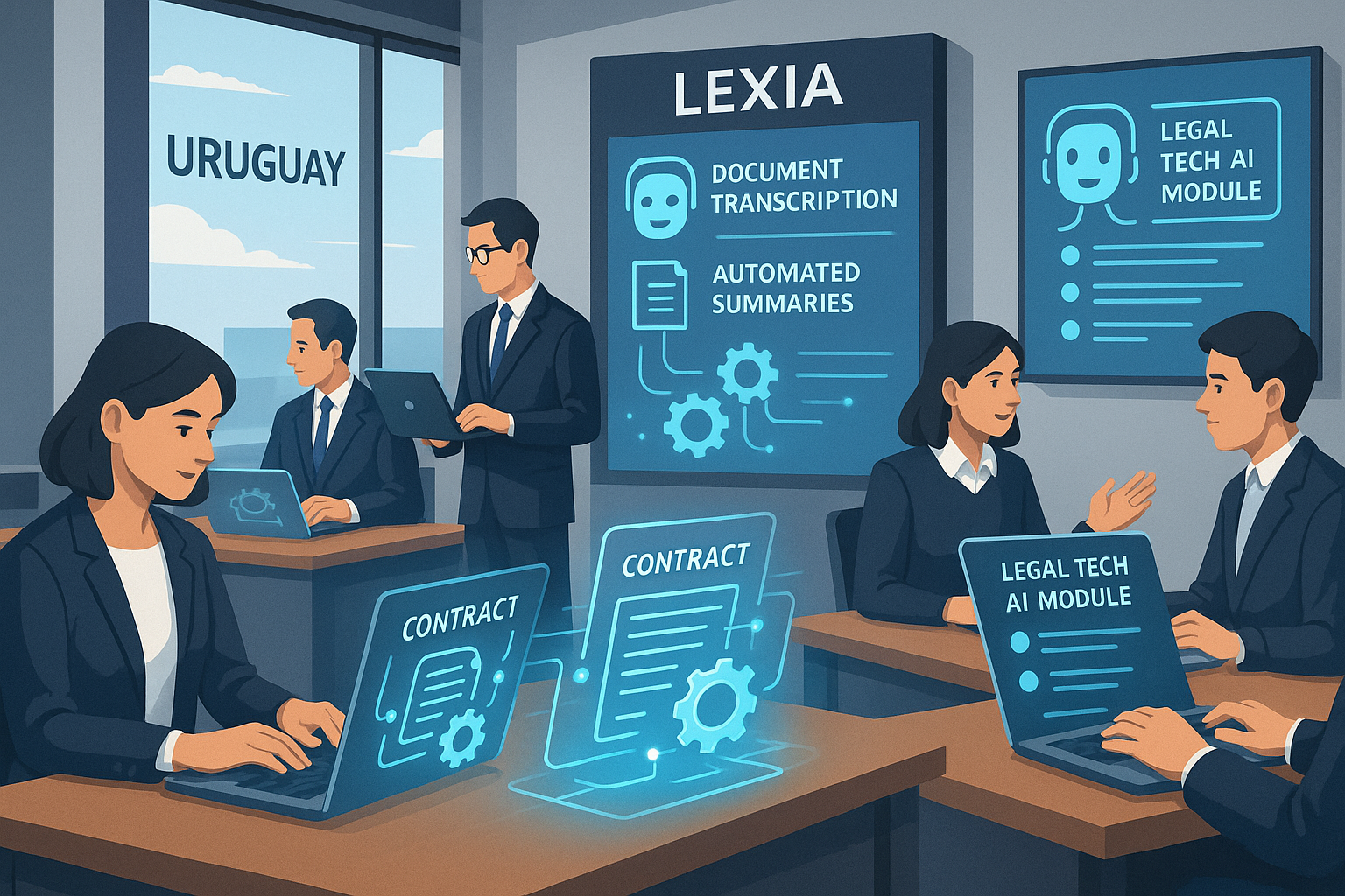 La Evolución de la Inteligencia Artificial en el Ámbito Legal Uruguayo: Redacción y Automatización de Contratos