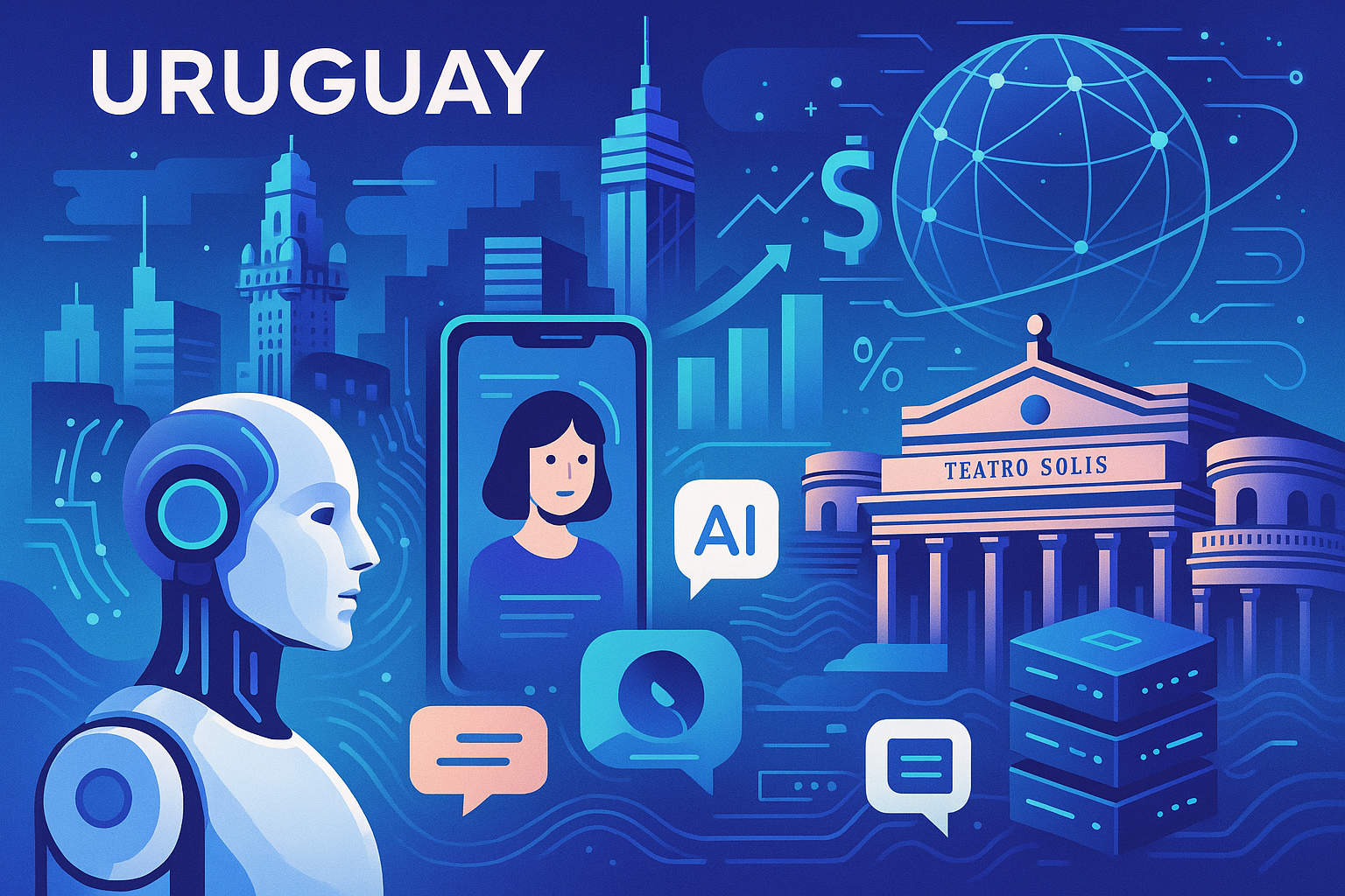La Expansión de los Agentes de IA en Uruguay: Transformando el Ecosistema Digital