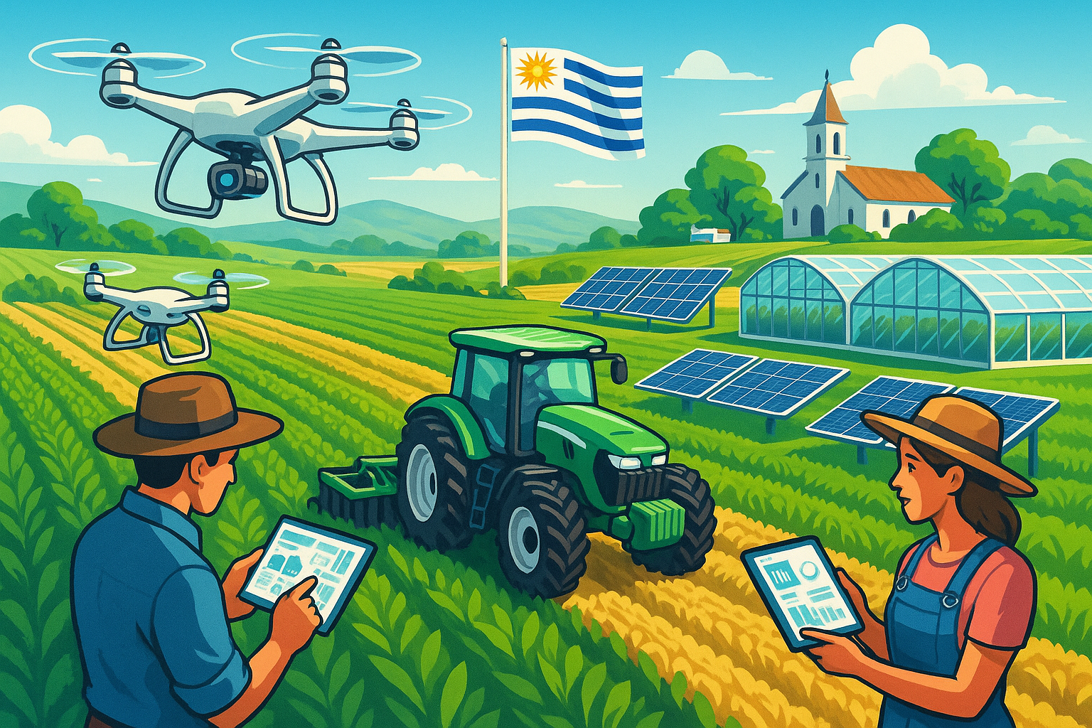 La Inteligencia Artificial Impulsa la Agricultura Uruguaya: Innovación, Retos y Perspectivas Futuras