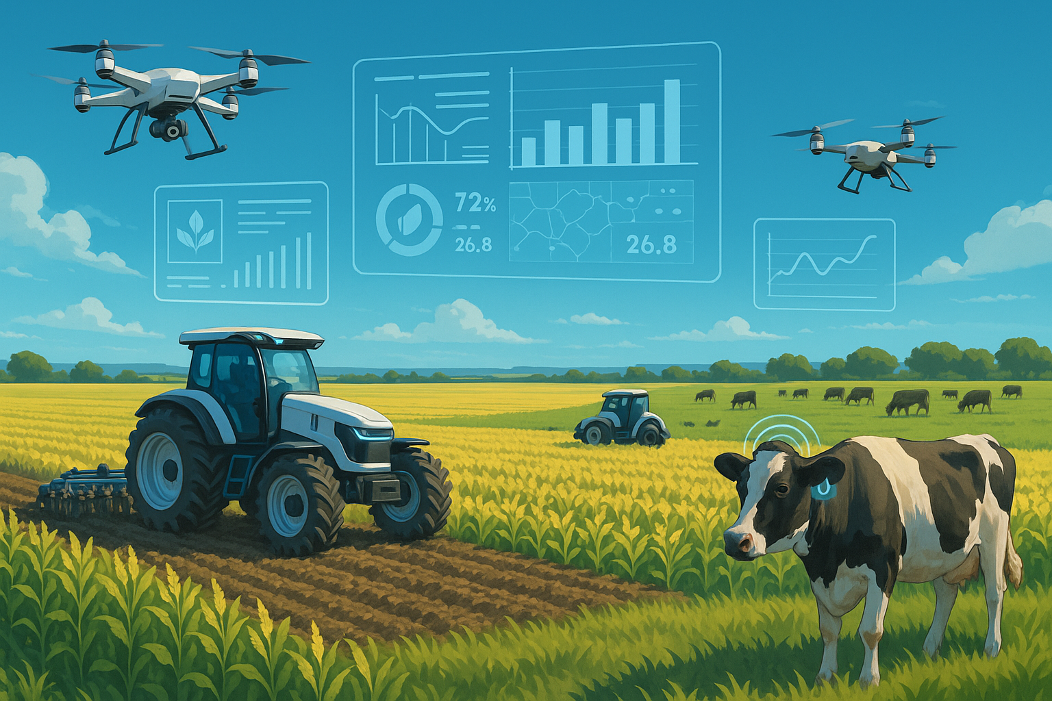 La Inteligencia Artificial: Impulsando el Futuro de la Agricultura Uruguaya