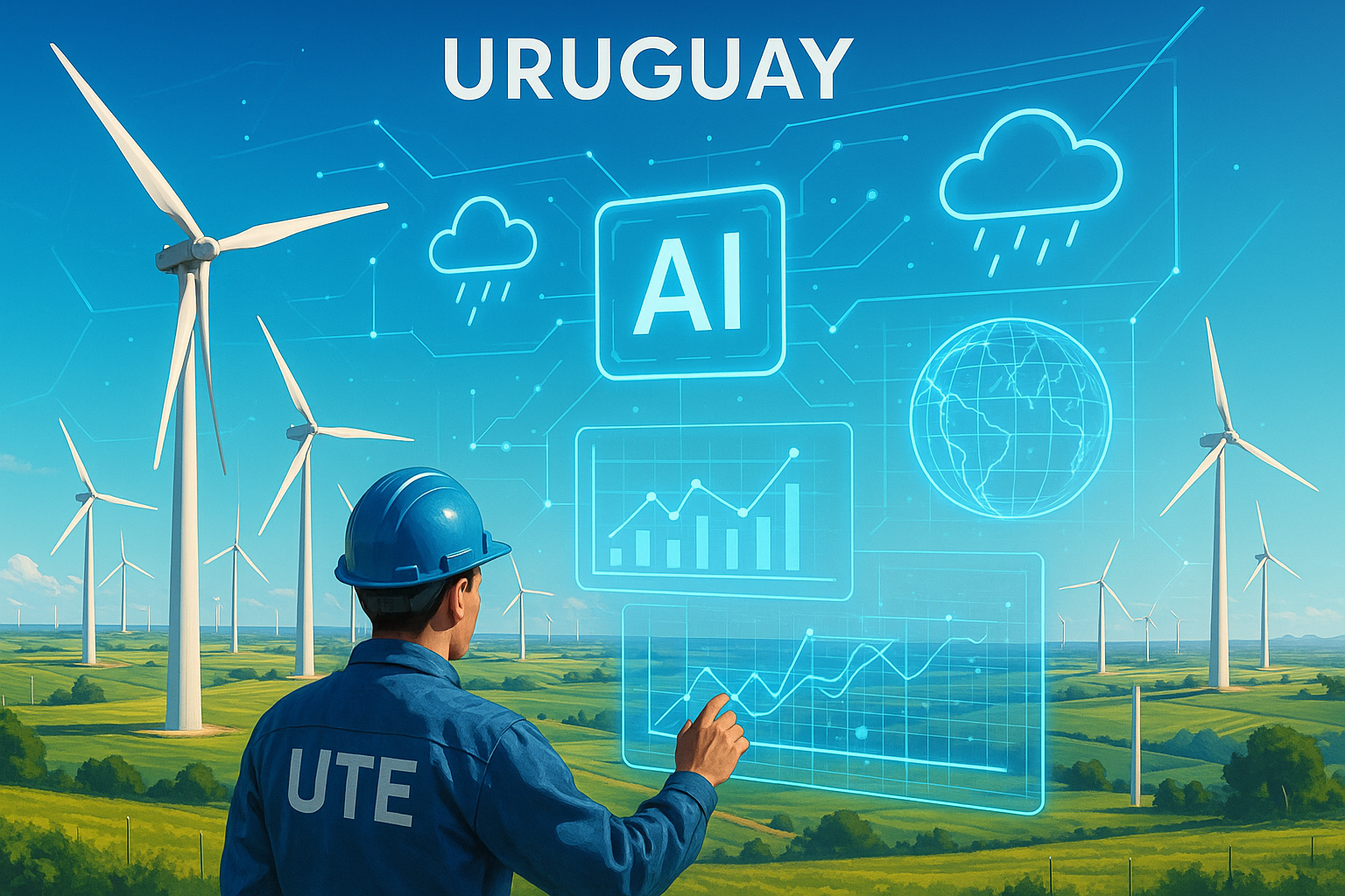 La Inteligencia Artificial y las Energías Renovables en Uruguay: El Caso de UTE y Eolos