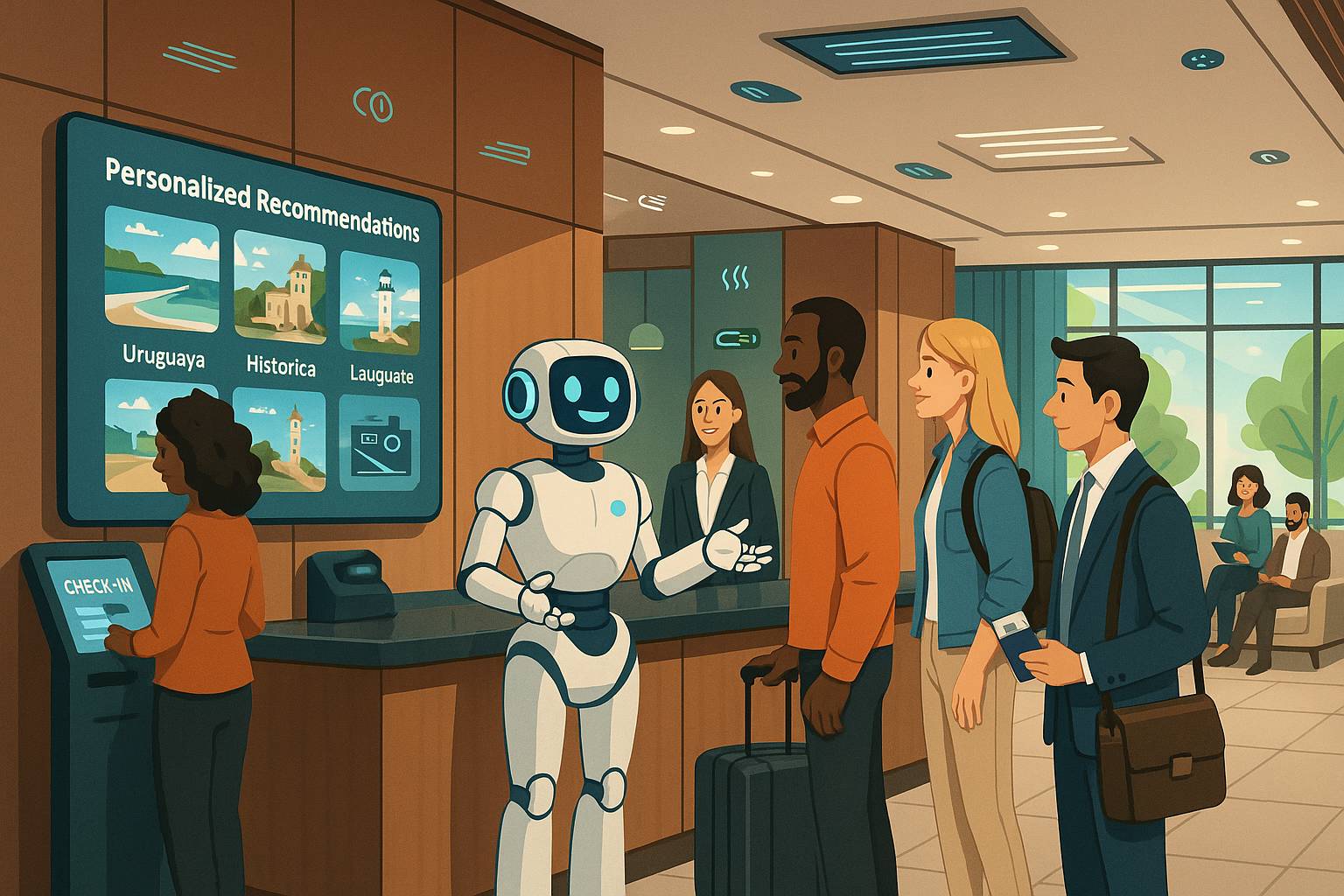 La Revolución de la Industria Hotelera en Uruguay a través de la Inteligencia Artificial: Transformando la Atención al Cliente y la Eficiencia Interna