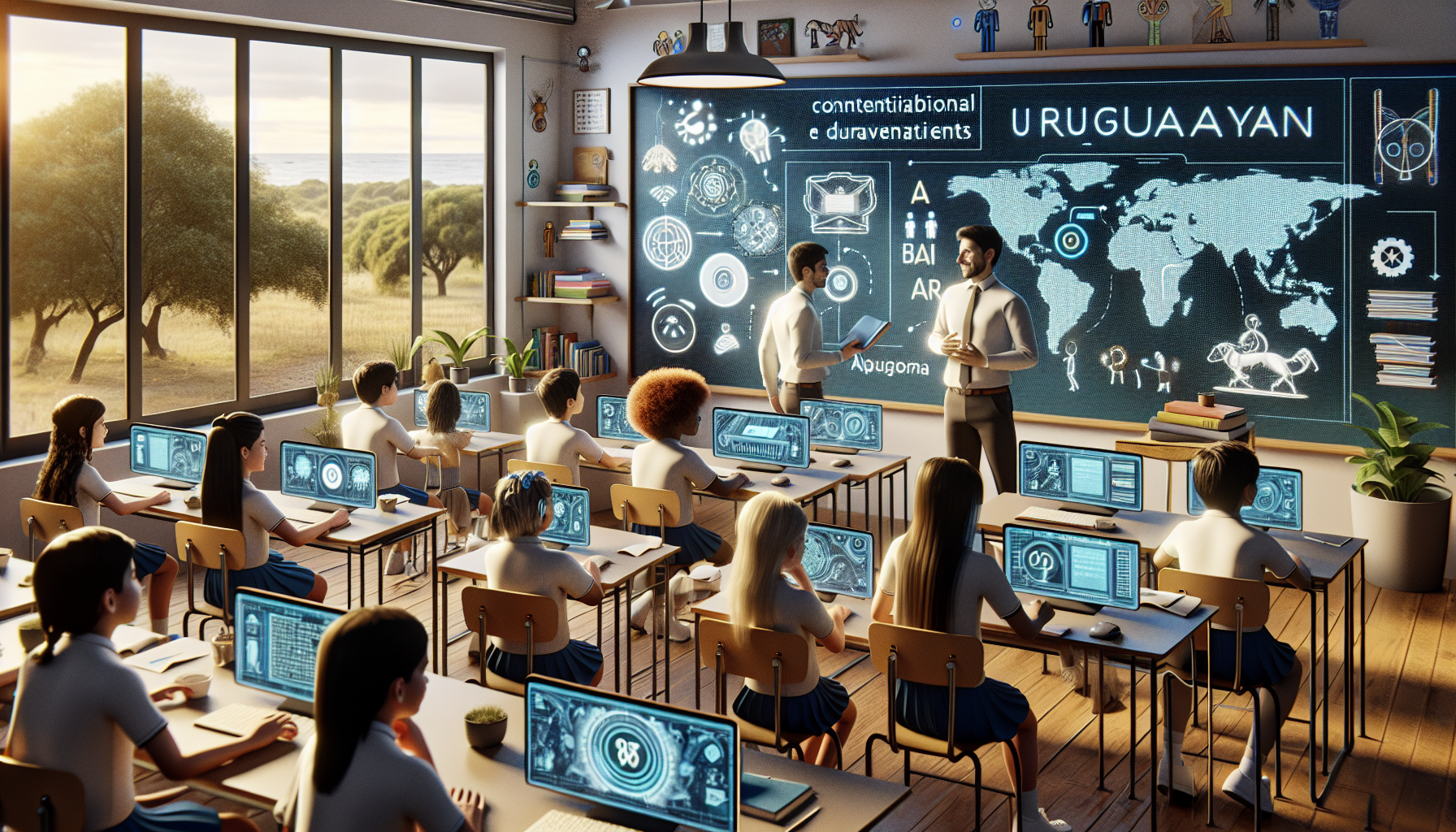 La Revolución de la Inteligencia Artificial en la Educación de Uruguay: Innovando el Aprendizaje del Futuro