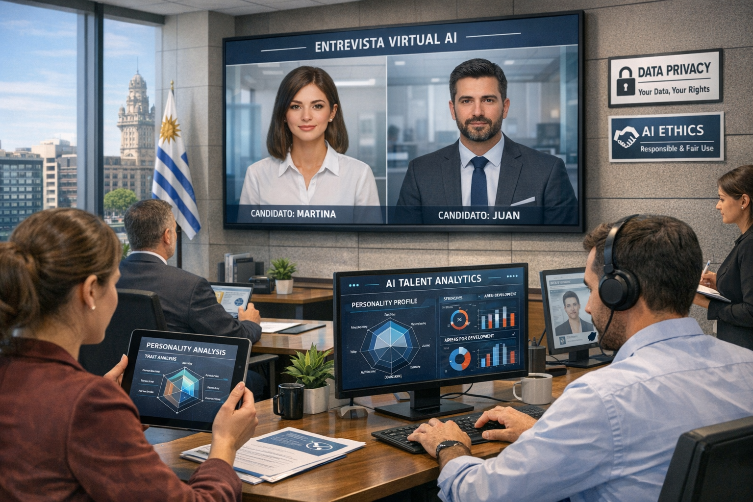 La Revolución de la Inteligencia Artificial en Recursos Humanos en Uruguay