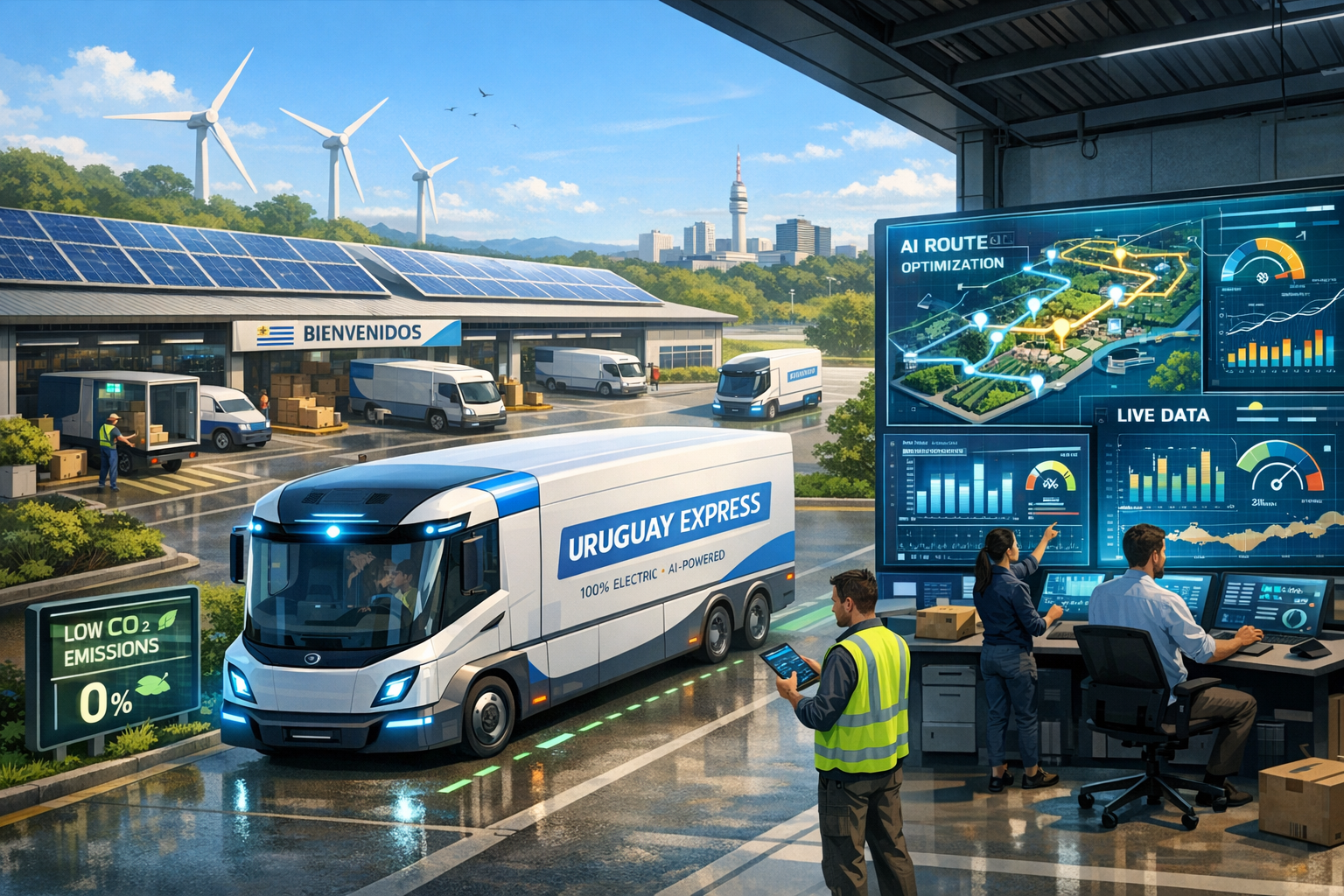 La Revolución de la Logística de Última Milla en Uruguay: Innovación, Sostenibilidad y Tecnología