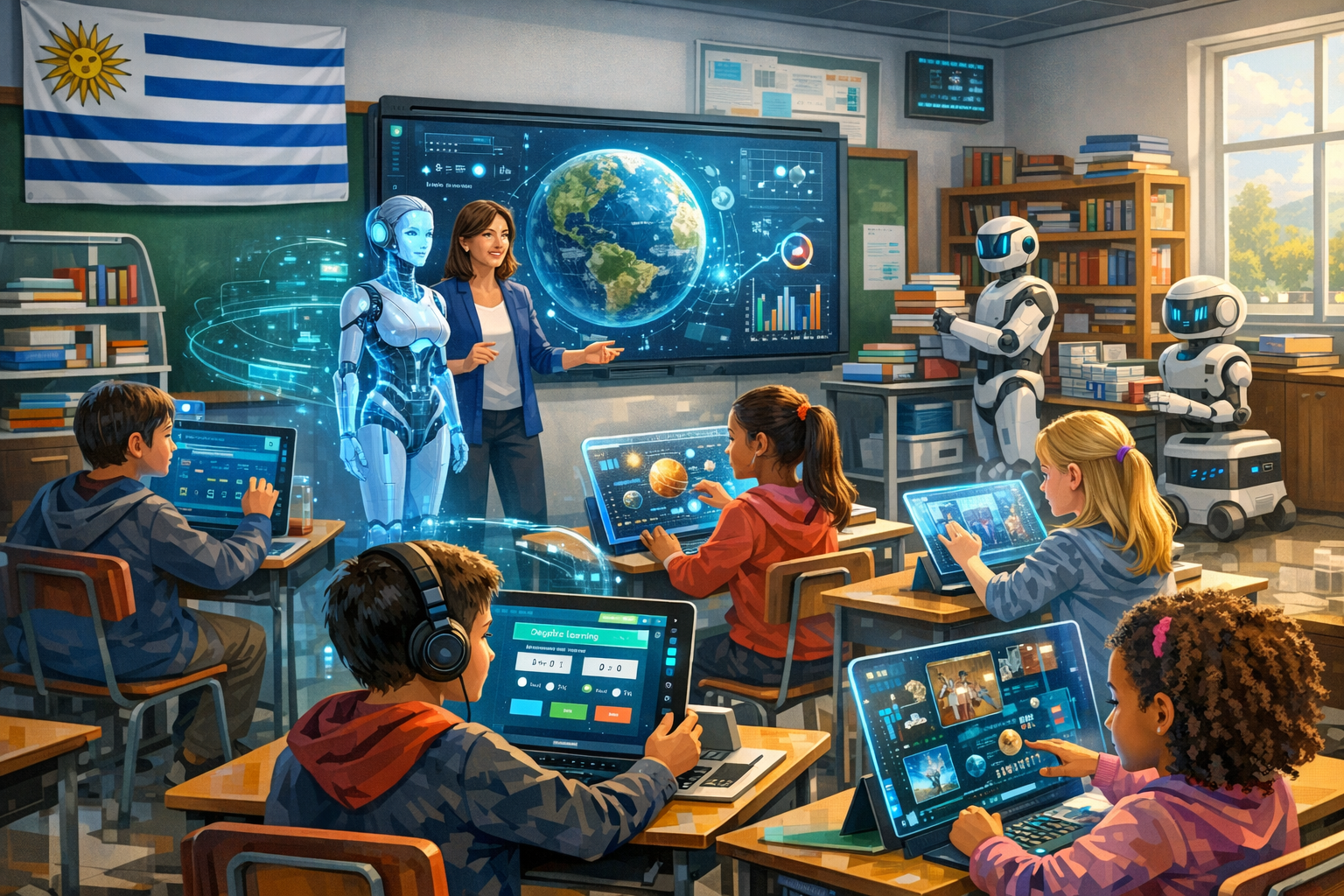 La Revolución Educativa en Uruguay: Integración de Inteligencia Artificial en el Plan Ceibal