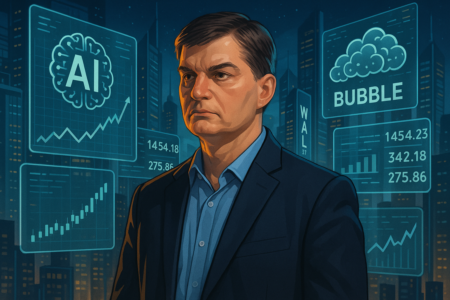 Michael Burry Predice una Burbuja en el Sector de la IA: Análisis de sus Movimientos y Estrategias Recientes