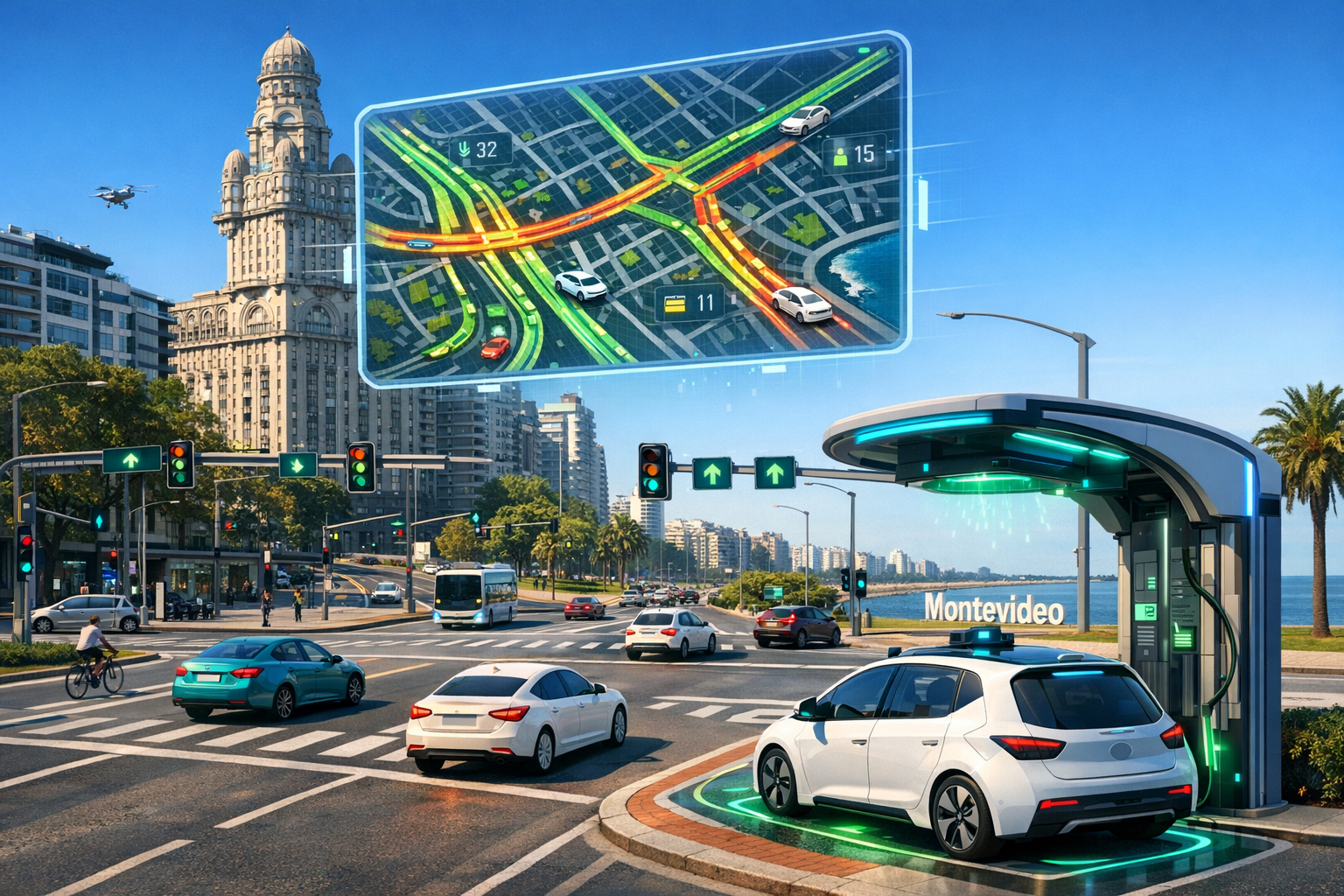 Movilidad Inteligente en Montevideo: Cómo la IA Está Transformando el Tránsito Urbano